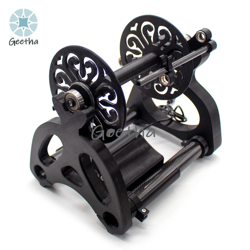 AC100-240v Household Digital Display Mini Electric Spinning Wheel, Wool Fibre Twisting, Forward and Reverse