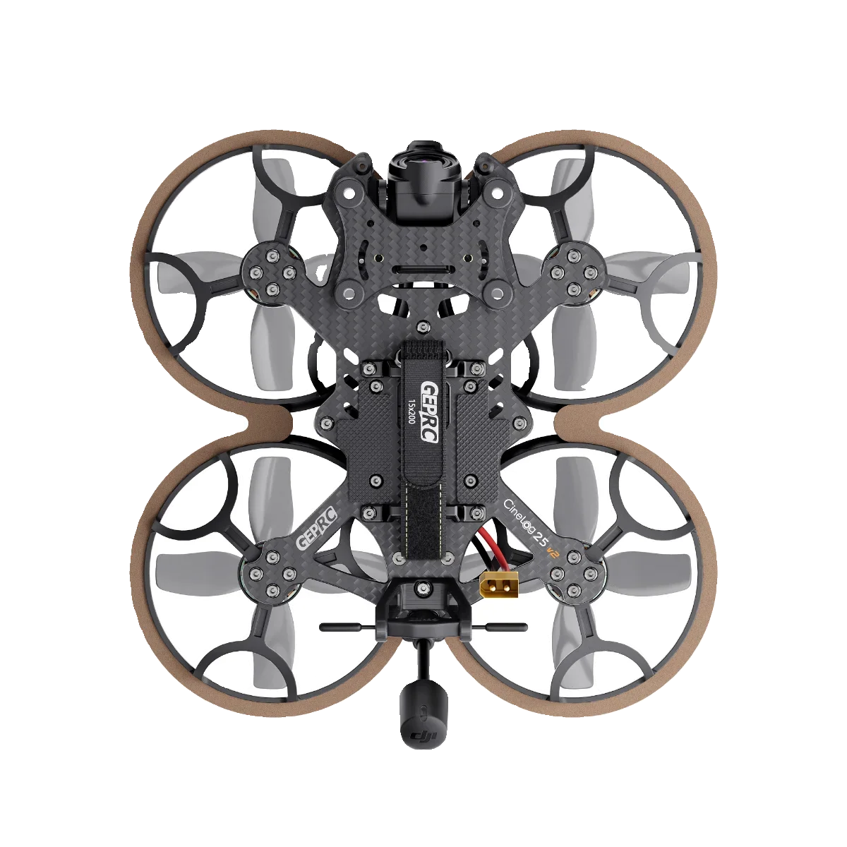 Geprc-cinelog25 v2 cinewoop quad,2.5インチ,アナログ,hd,o3,taker g4,35a,aio,speedx,1404,4500kv