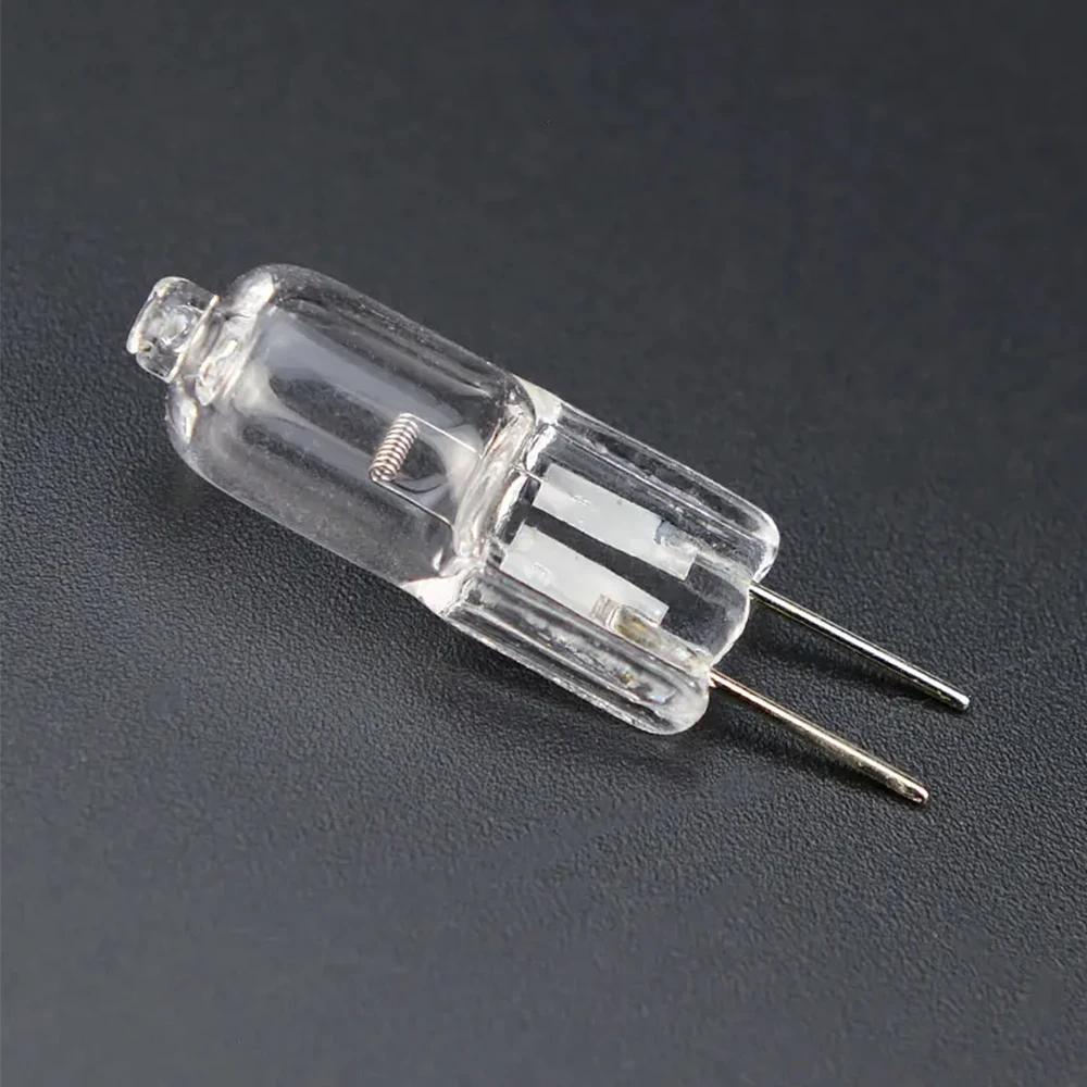 10PCS G4 6V Halogen Lamp Bulb Beads 5W 10W 15W 20W 25W 30W Optical Microscope Searchlight Flashlight