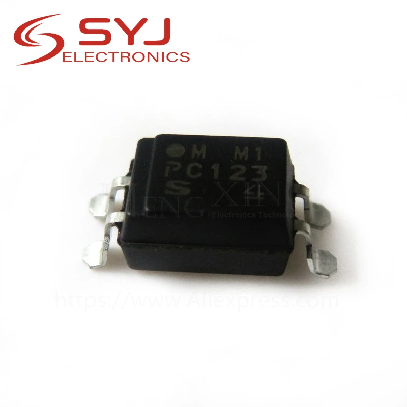 10pcs/Lot PC123 DIP-4 SOP-4 Photoelectric Coupling In Stock