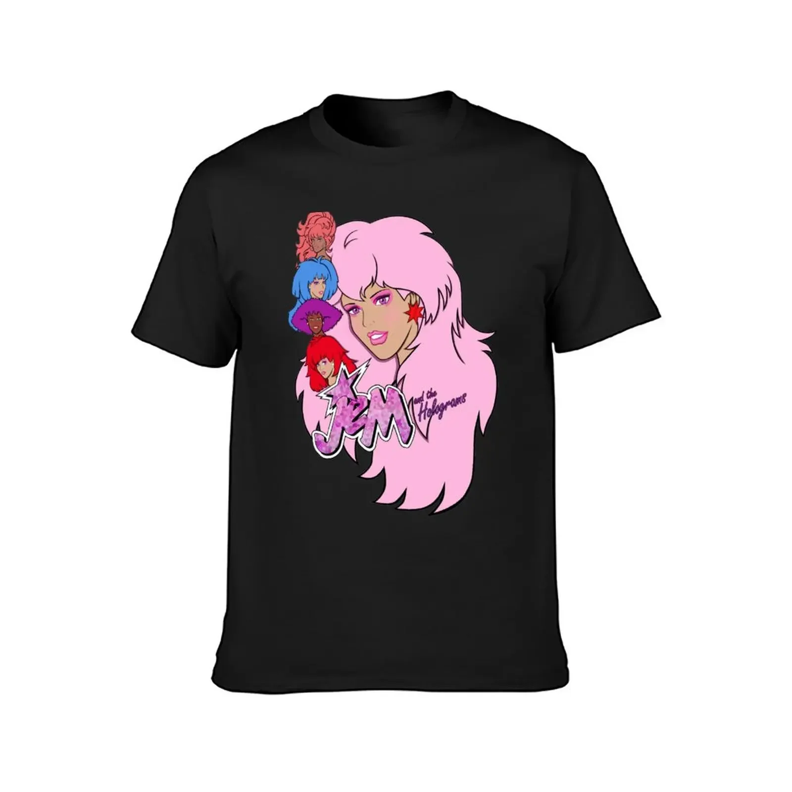 Jem and the Holograms T-Shirt Blouse summer clothes hippie clothes t shirts for men cotton