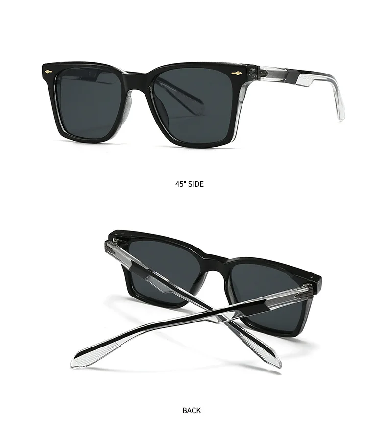 2025 quadratische Sonnenbrille Frauen Trendy Vintage Sonnenbrille Männer Luxus Mode Gläser Dropshipping Gafas De Sol Hombre Sonnenbrille – Detail 16