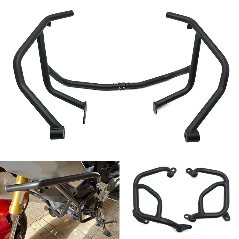 For BMW F900R F900XR 2020-2023 Motorcycle Accessories Upper Or Lower Engine Guard Bumper Crash Bars Stunt Cage Frame Protector