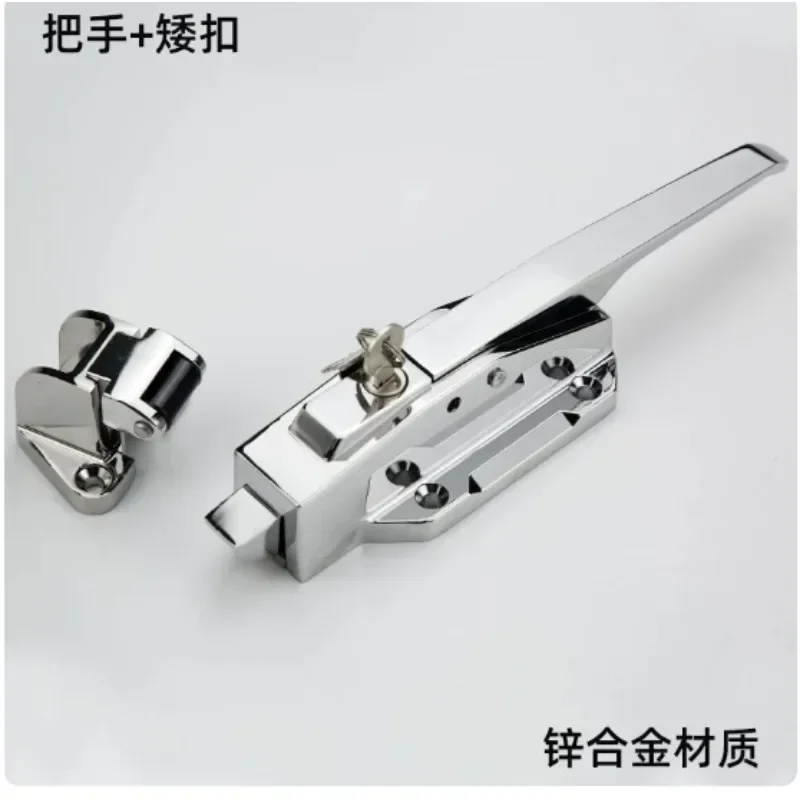 1178 Zinc Alloy Door Catch Lock, Cold Storage Freezer Oven Safety Handle, Industrial Reliable Hardware Accessory