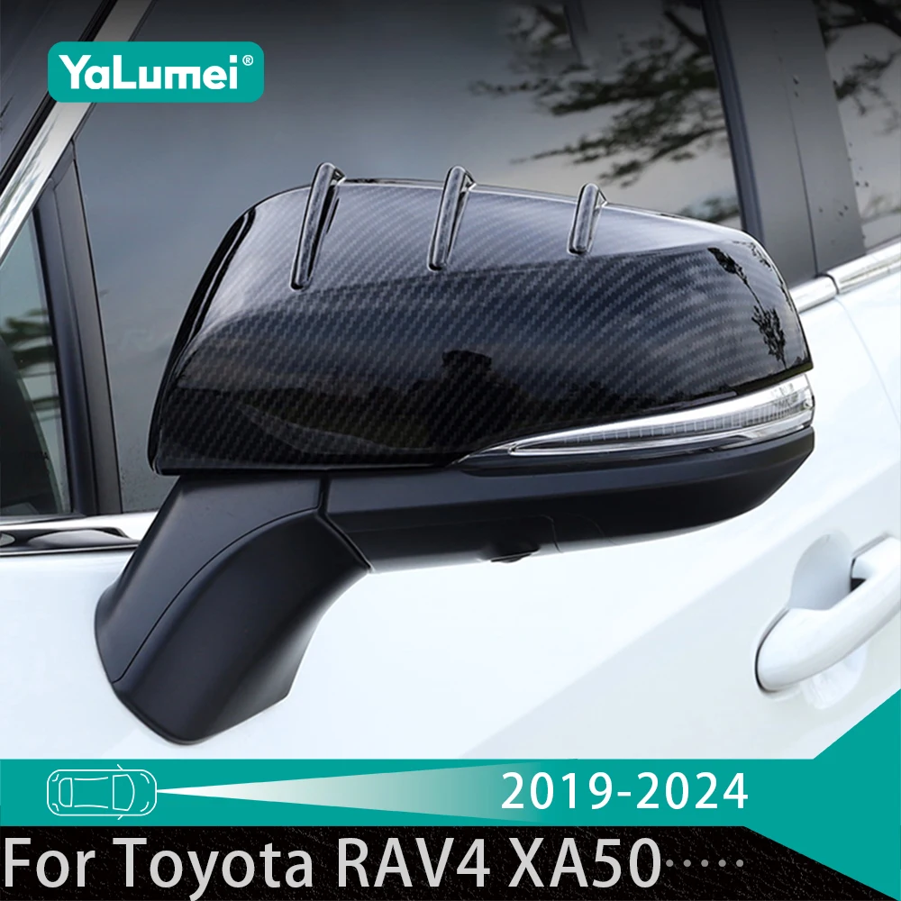 

Accessories For Toyota RAV4 XA50 RAV 4 Hybrid 2019 2020 2021 2022 2023 2024 Car Rearview Mirror Side Molding Cover Shell Trim