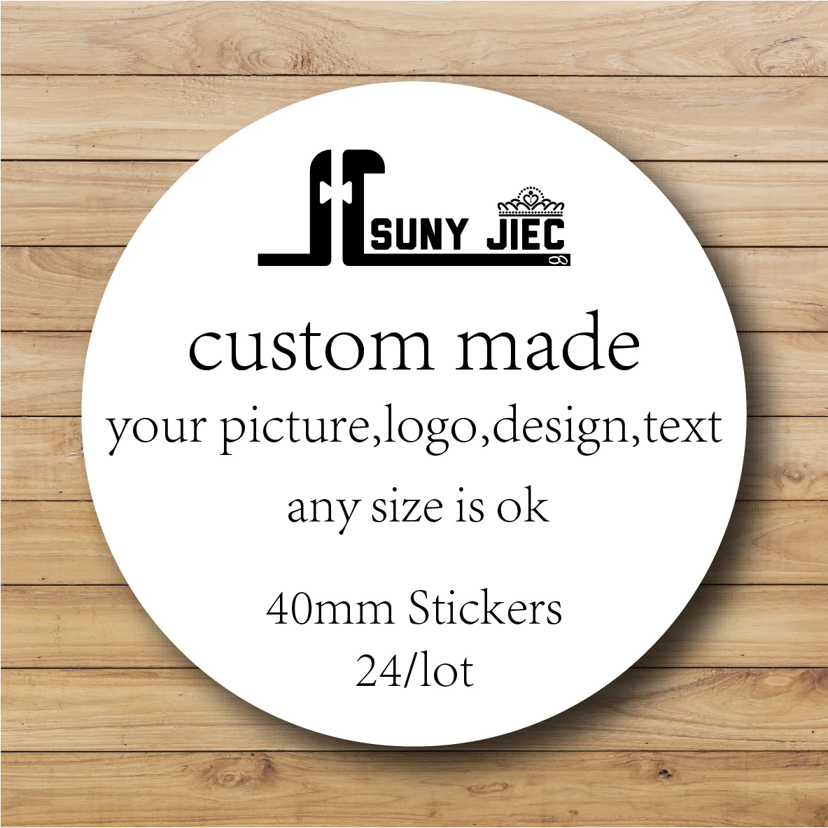 

40mm Diameter Personalized Customization Birthday Stickers Rainbow Happy Birthday Thank You Goody Bag Party Stickers