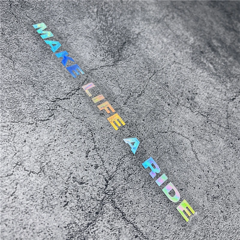 

Наклейки-декали для мотоциклов, автомобилей и грузовиков, виниловая графика для стайлинга авто, для украшения визора шлема MAKE LIFE A RIDE