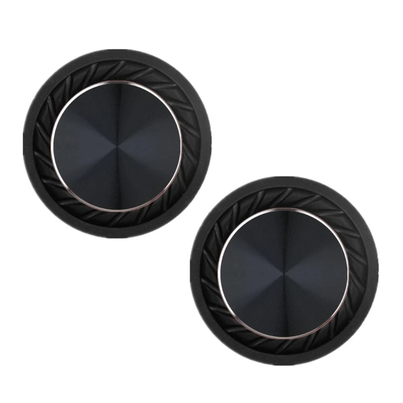 2Pcs 65mm Radiator Speakers Bass Diaphragm Speakers Systems Speakers Rubber Passive