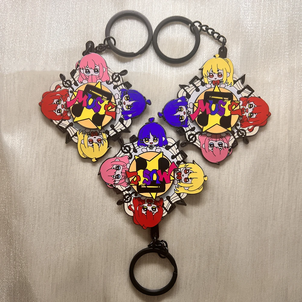 Anime BOCCHI THE ROCK! Cosplay Cartoon Pendant Hitori Gotoh Ryo Yamada Ikuyo Kita Nijika Ijichi Plush Backpack Stuff Gifts