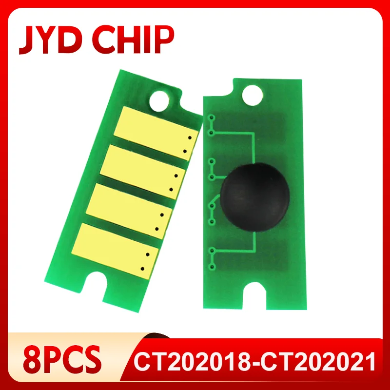 8Pcs CT202018 CT202019 CT202020 CT202021 toner Chip CT202033 For xerox DocuPrint CM405df CP405d CM405 df CP405 d CT350983 Drum
