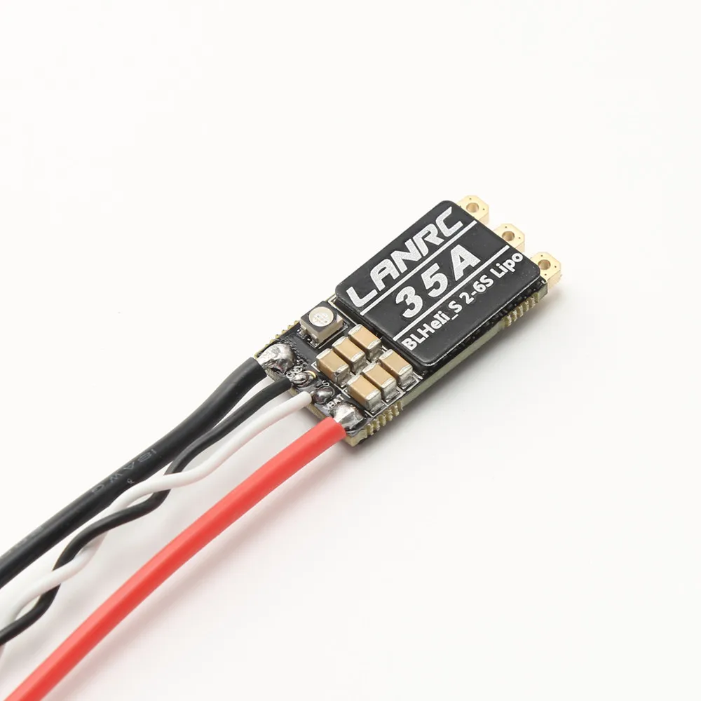 35A/45A BLHeli_S 2-6S Lipo LANRC ESC Built-in Programmable RGB LED D-Shot 150/300/600 ONESHOT125 For QAV RC FPV Quadcopter