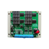 4-channel 0-20mA 4-20mA 0-10V 0-5V Signal Generator Analog Transmitter Current Voltage Signal Simulator DIN Rail 24V Power