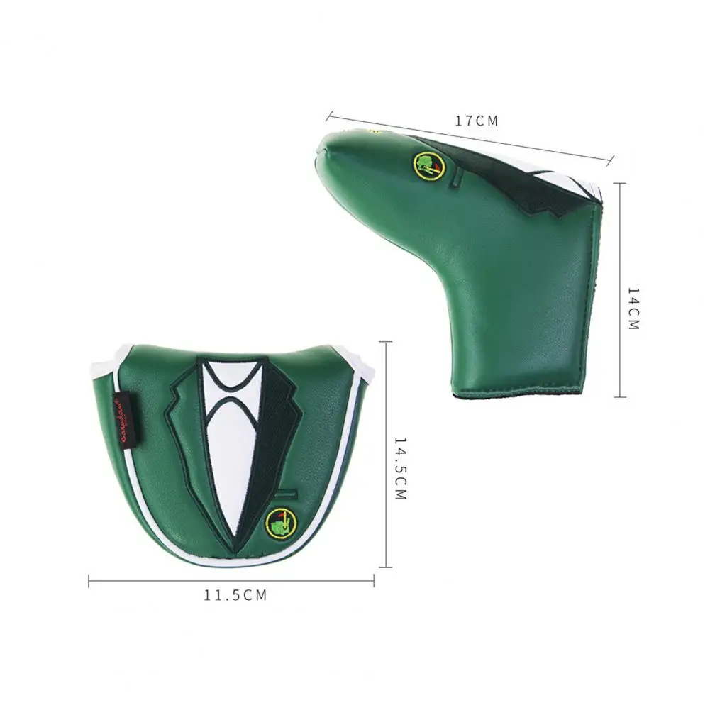 Funda magnética para Putter de Golf, cubierta de cabeza de felpa a prueba de polvo, suministros de Golf