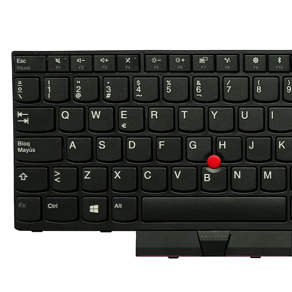 Imagem -04 - Teclado Espanhol T570 para Lenovo Thinkpad T570 P51s T580 P52s 01en928 79m01ht Sn20mo7806 sp Retroiluminado