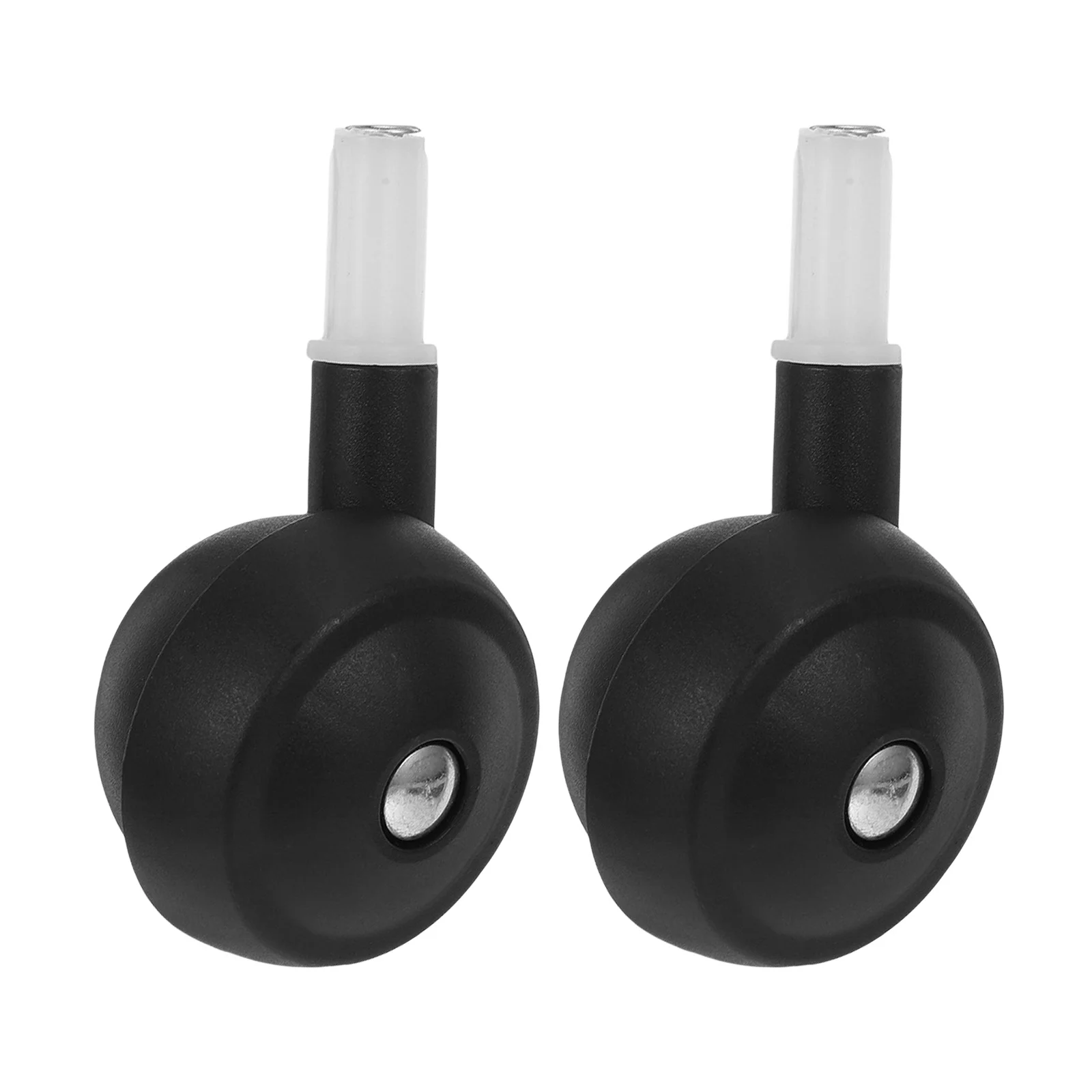 

2Pcs Replacement Caster Wheels for Baby Walker Silent Strong Build Stroller Wheel Part Smooth Swivel Fast Assembly No Tools