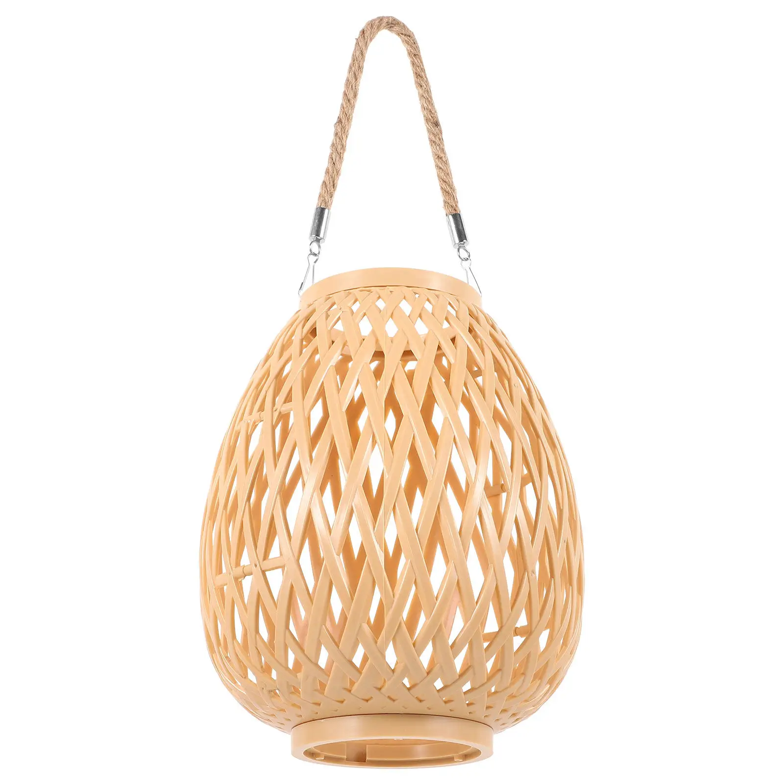 

Плетеный абажур для лампы, маленький абажур для фонаря, аксессуар для изготовления светильников, подвесной абажур в деревенском стиле для домашнего и уличного декора