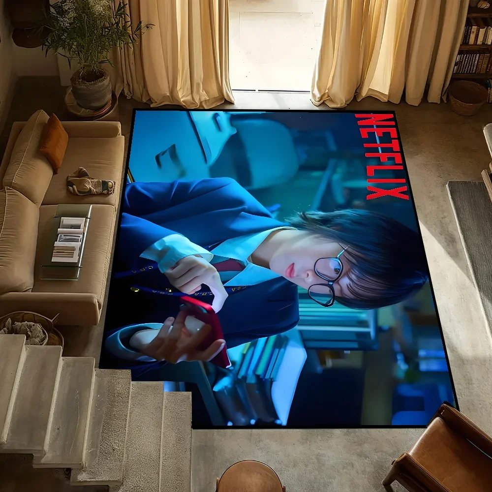 

Tv show Nine Puzzles small carpet Bedside Kitchen Bath Living Home House Bedroom Floor Mat Doormat Large Carpet Rug Decoration