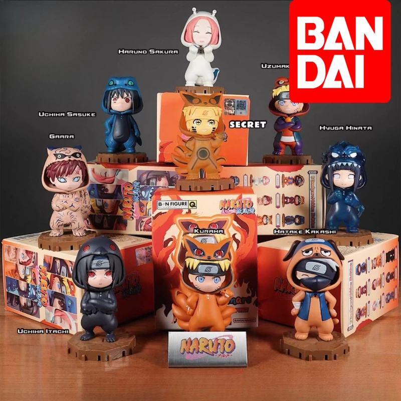

Bandai BNFIGUREQPajamars Series: Naruto Shippuden Q-version Doll Figurines As A Gift for Your Boyfriend