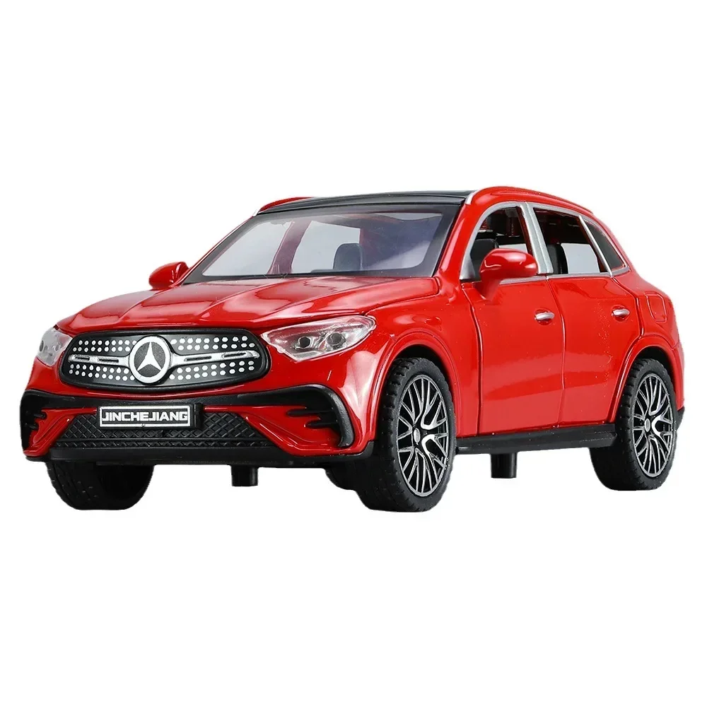 1:32 Mercedes-Benz GLC-400E High Simulation Diecast Metal Alloy Model car Sound Light Pull Back Collection Kids Toy Gifts A661