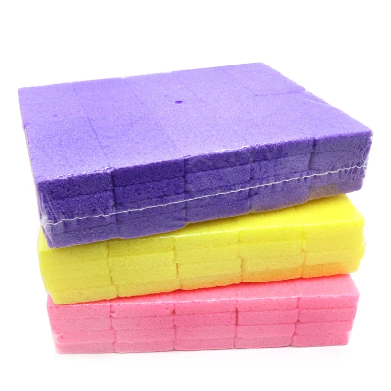 One-time Foot Care Cleaning Tool PU Foamed Pumice Stone Foot Scrubber Dead Skin and Callus Remover Square Foot Rubbing Stone