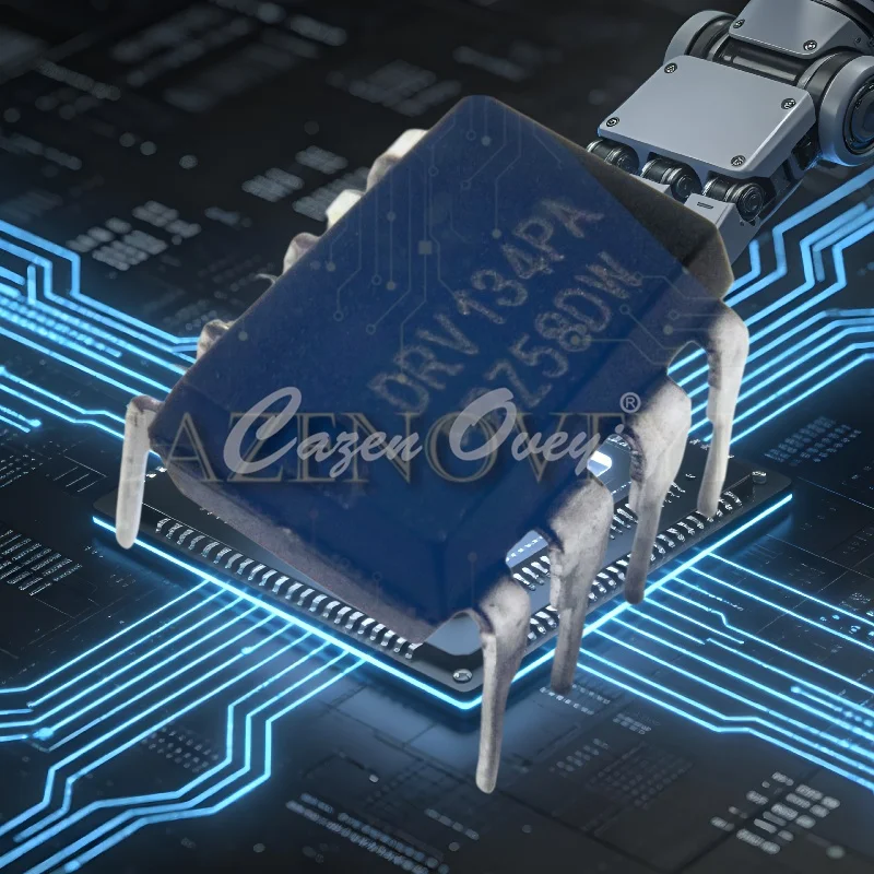 Circuit Board Parts NCP1203P60 P1203P60 OPA124P OPA124 DRV134PA DRV134 DIP-8