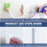 Ultra-strong Double Sided Adhesive Monster Tape Home Appliance Waterproof Wall Stickers Home Improvement Resistant Tapes 5