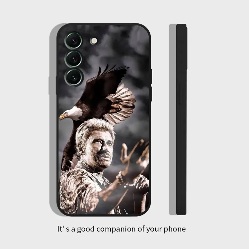 J-Johnny Hallyday Music Phone Case For Samsung S21,S22 Ultra,S20,S30 plus,S22 plus,S23,S30 ultra 5G Silicone Cover