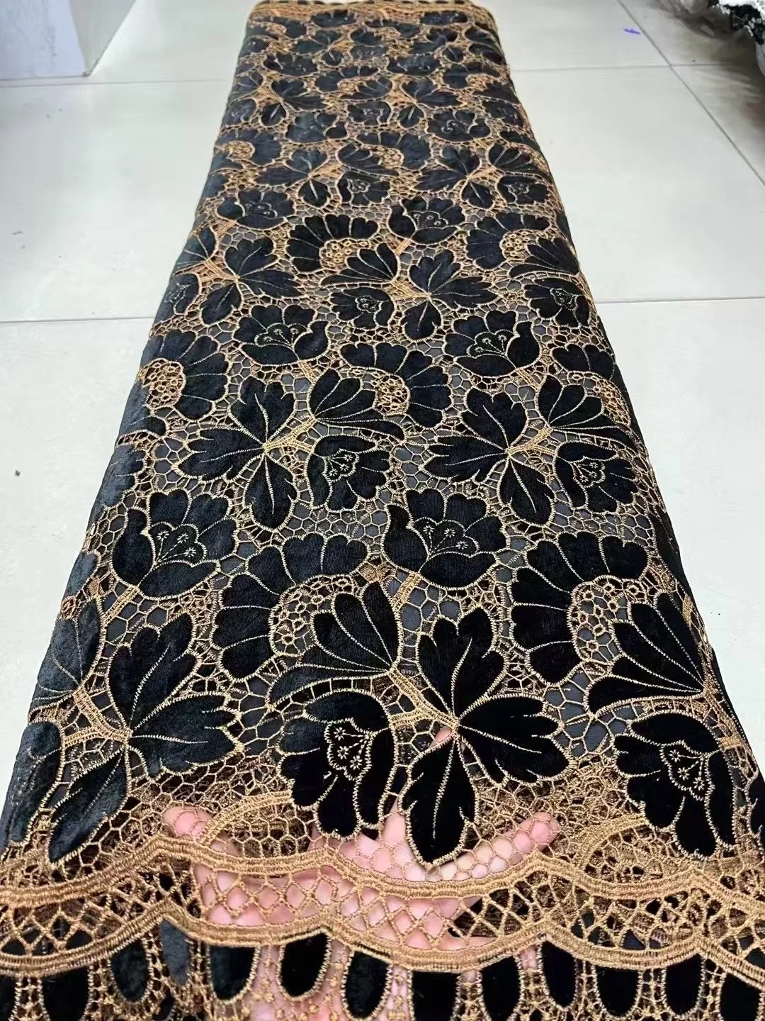 Tessuti in pizzo di velluto af - Velvet Fabric Embroidery recensione e prezzo