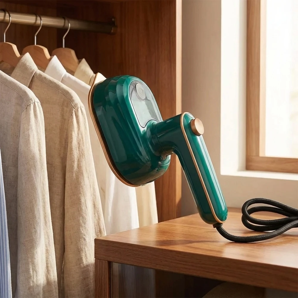 Mini Rotating Handheld Garment Steamer Wet & Dry Dual-use Hot Steam Generator Portable Ironing Machine For Home Travel Hanging I