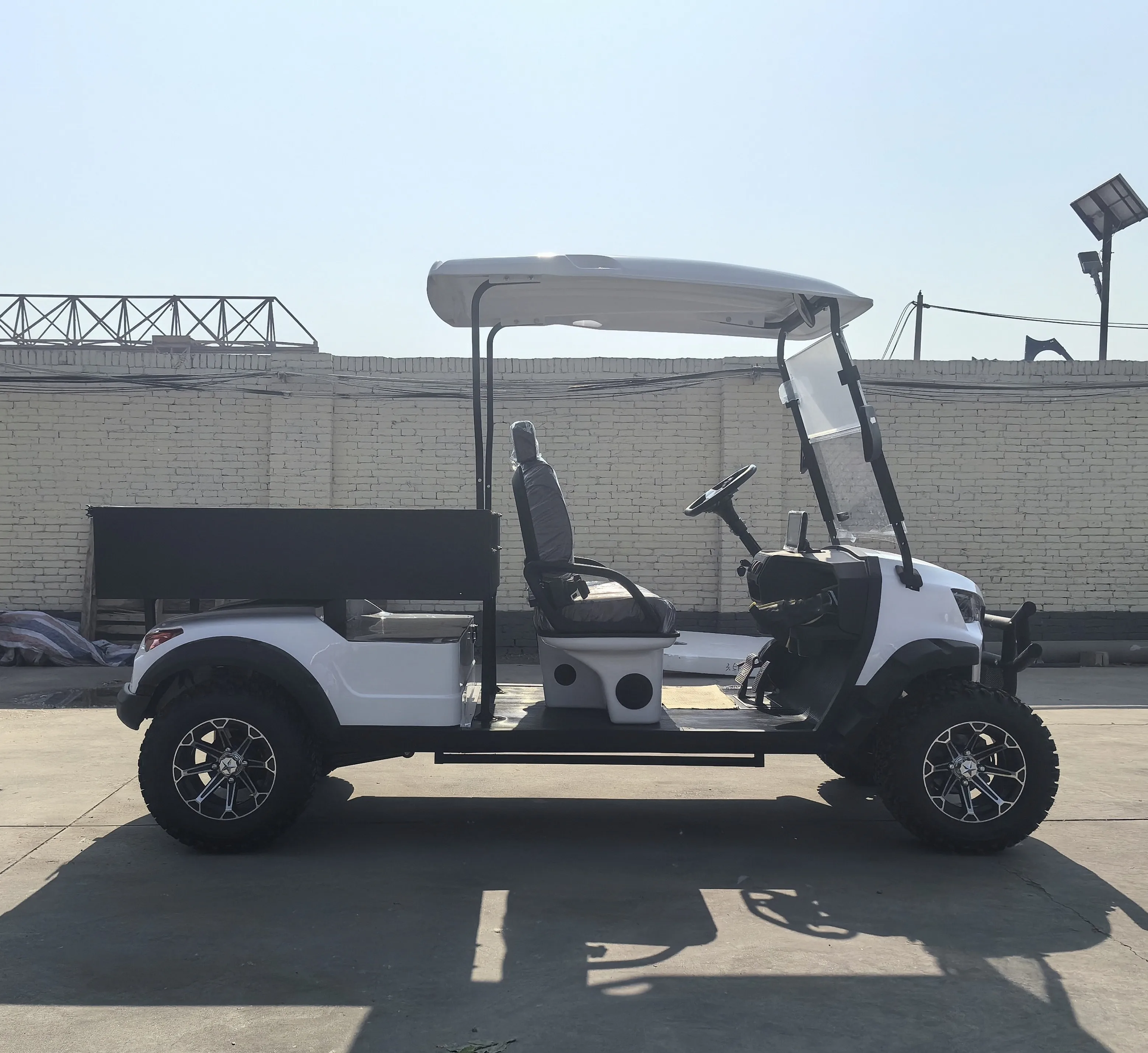 ODM Electric Golf Trolley Hot Sale 4-Seater Off-Road Buggy Dealer Club Car with Rear 2 Seats