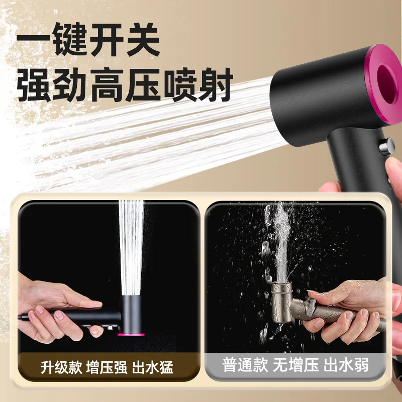 Toilet Bidet Sprayer Shower Head for Bathroom Handheld Filter Shower Head Bidet Sprayer Self Cleaning