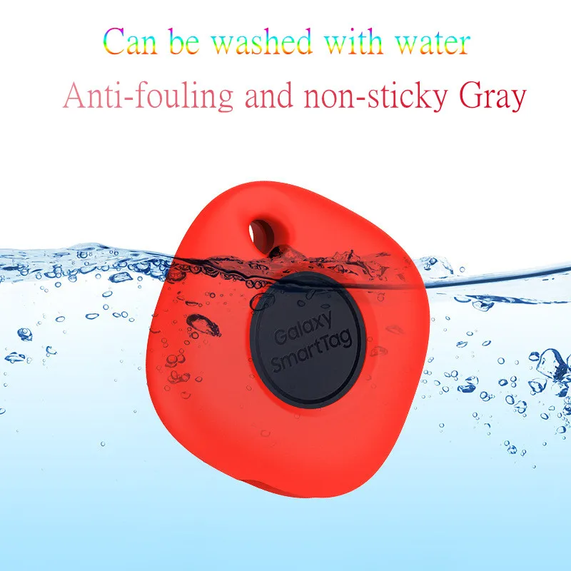 Custodia protettiva Anti-smarrimento in Silicone per Samsung Galaxy SmartTag custodia protettiva per Samsung Galaxy SmartTag custodie con portachiavi