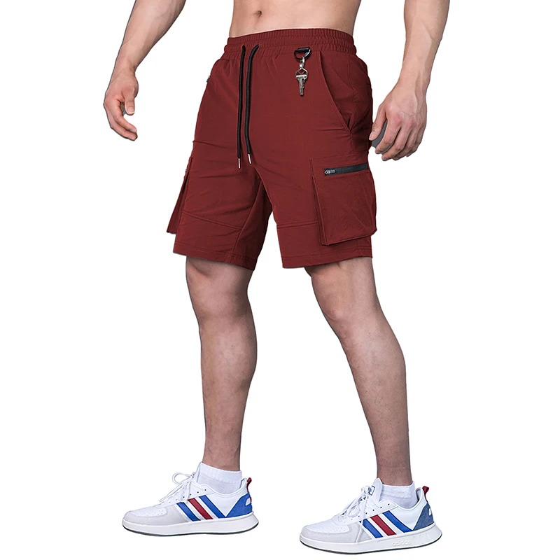 Men\'s Drawstring Athletic Shorts Summer Lightweight Board Trunk Beach Shorts Stretch Casual Running Workout Shorts US/ EU Size