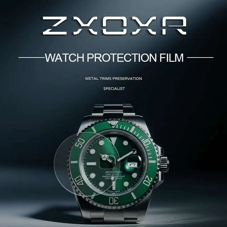 Watch Film for Rolex GMT-Master 126710 Jubilee Bracelet Full Set Waterproof High-Transparent Protective Film view 3