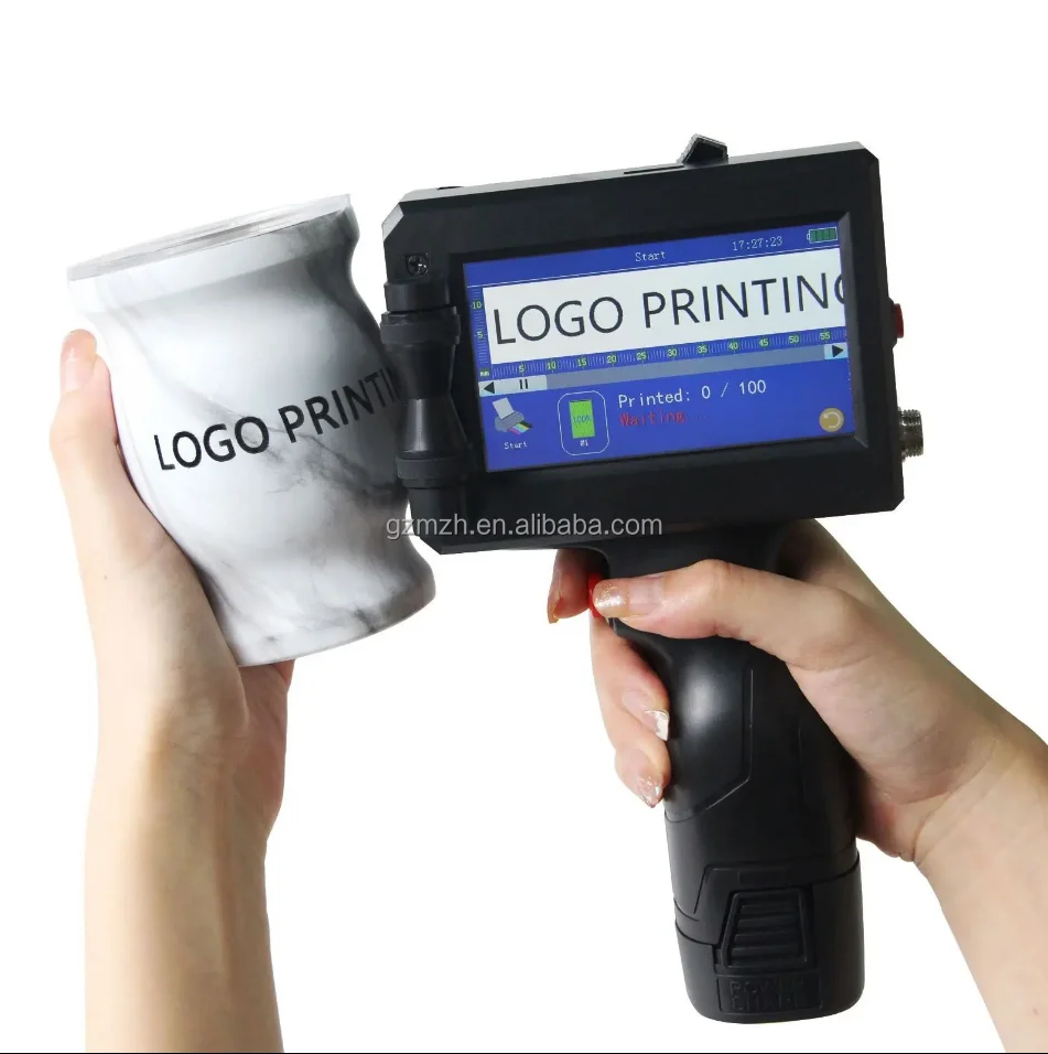 Factory Direct Electric Handheld Inkjet Printer-High Precision Portable Marking Device for Bags & Paper Packaging & Flex Coding