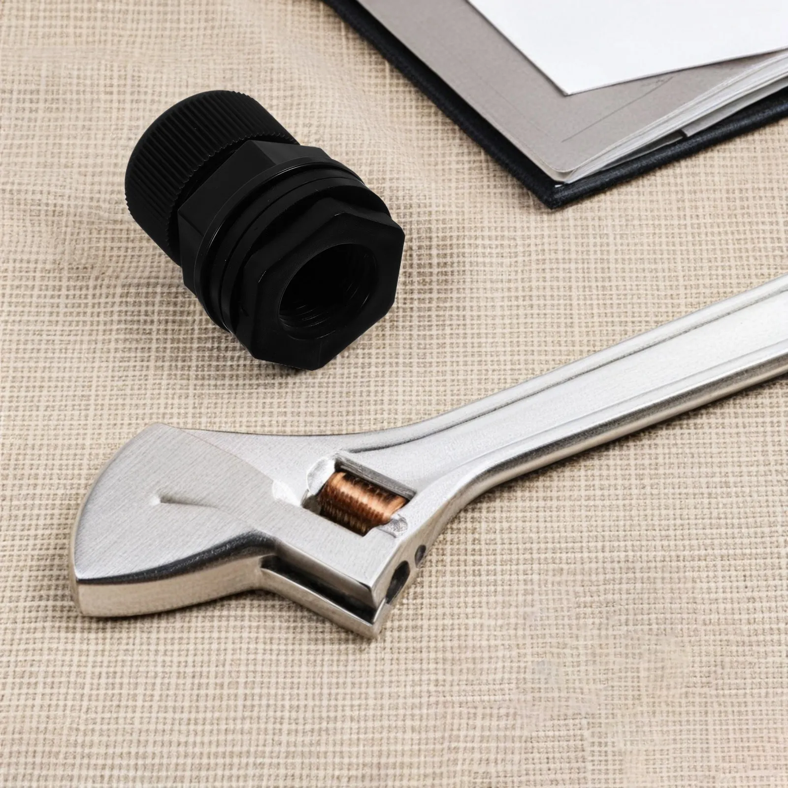 

Соединитель для водяного бака с двойной резьбой 3/4 дюйма, фитинг из ПВХ для дождевых баков и аквариумов, герметичный