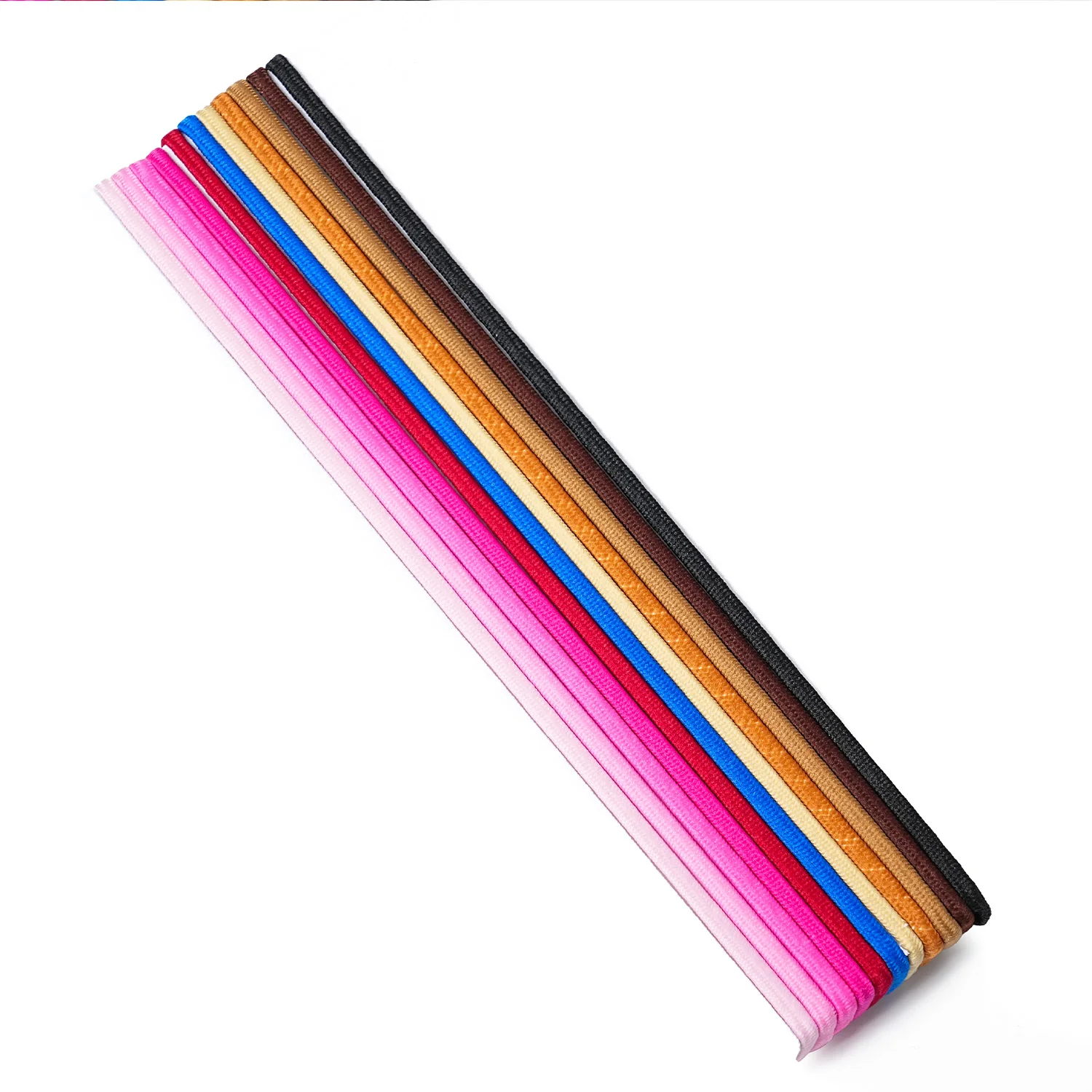 8PCS Candy Farbe Frauen Männer Yoga Haar Bands 0,5 CM Sport Stirnband Mädchen Nicht-slip Fußball Laufen Fitness haar Zubehör Sets – Detail 5