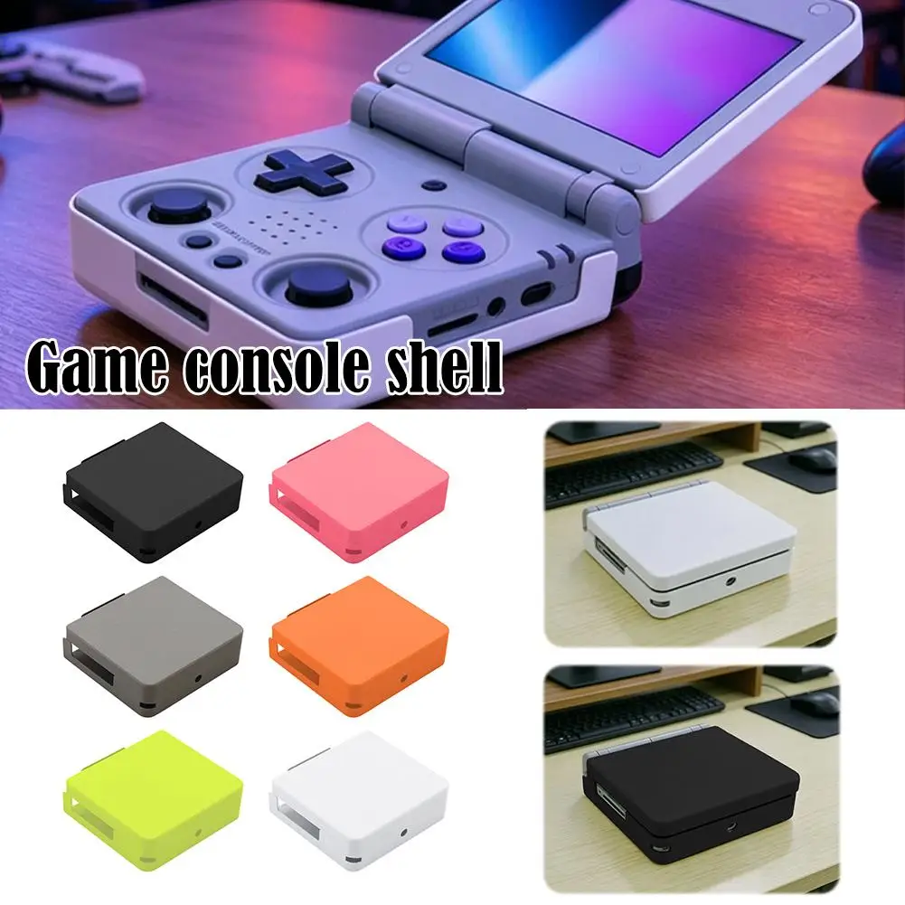 For Anbernic RG34XXSP Case Top And Bottom Cover Personalized Handheld Protection Shell Dustproof And Scratch Resistant 1pcs