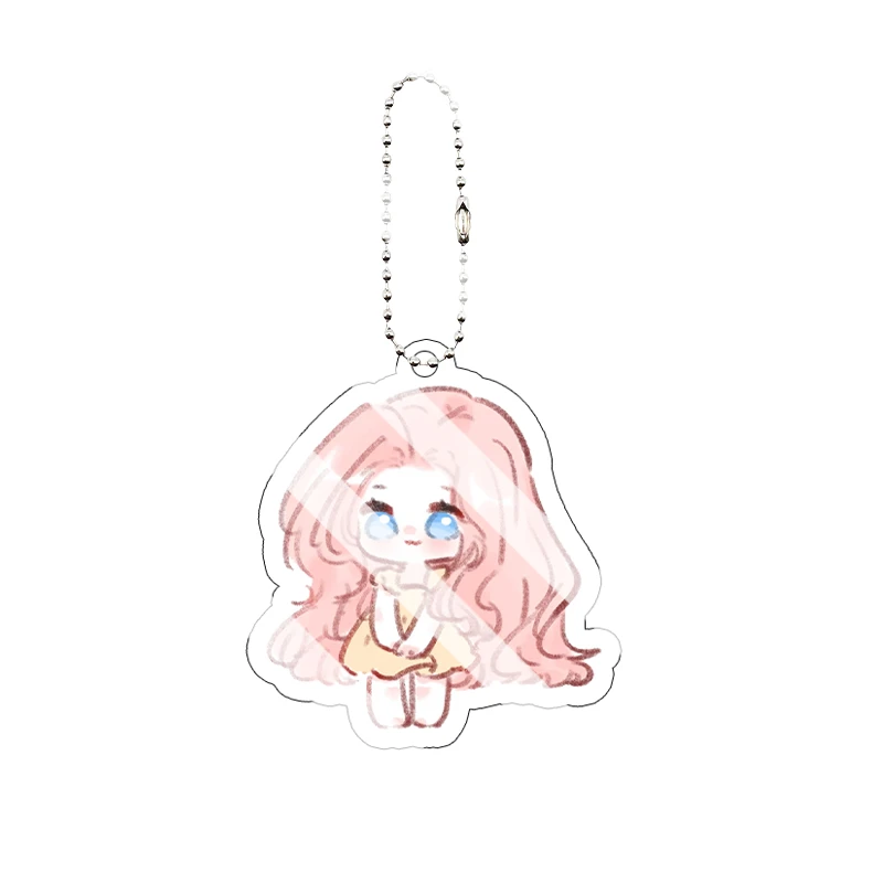 Fluttershy Acryl-Schlüsselanhänger Niedlicher Anime-Cartoon-Charakter Anhänger für Rucksack Schlüsselring Taschendekoration Geschenk – Detail 15