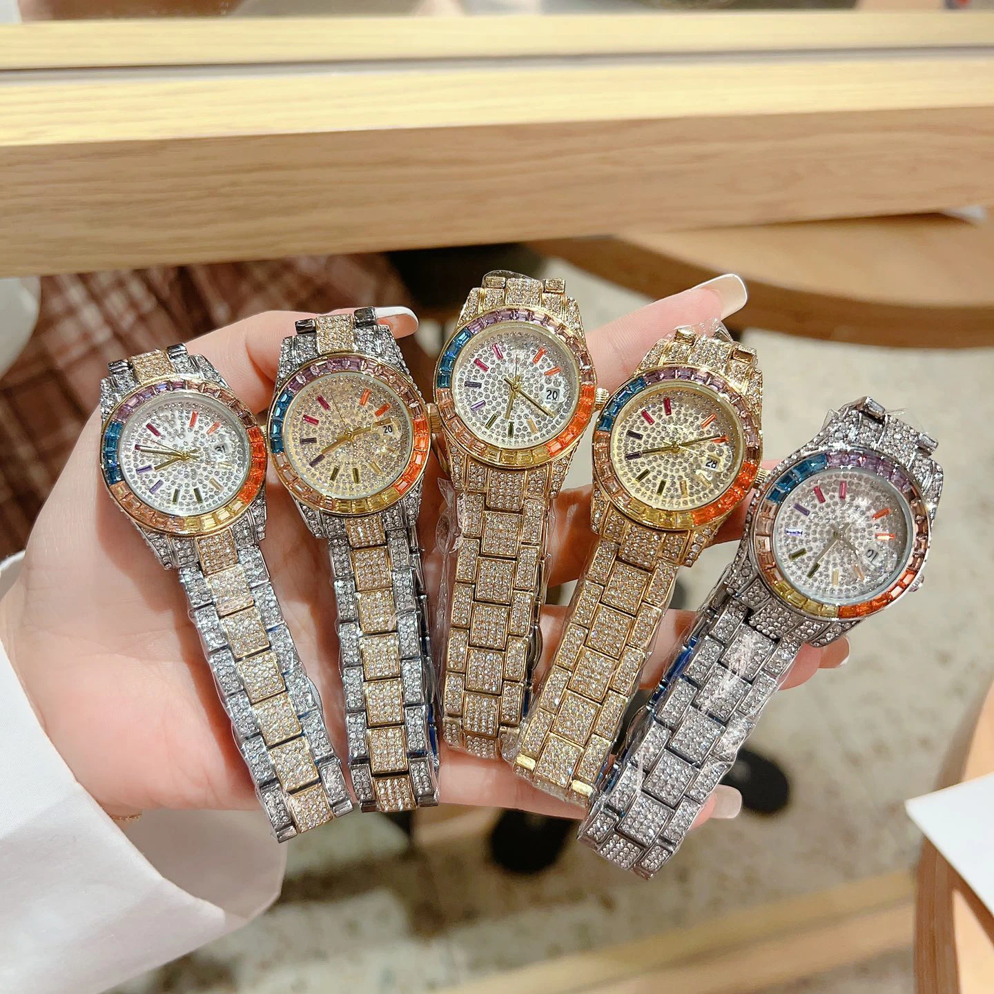 

Hot Selling Women's Watch Designer with Brick Quartz Watch Luxury High-quality Watch