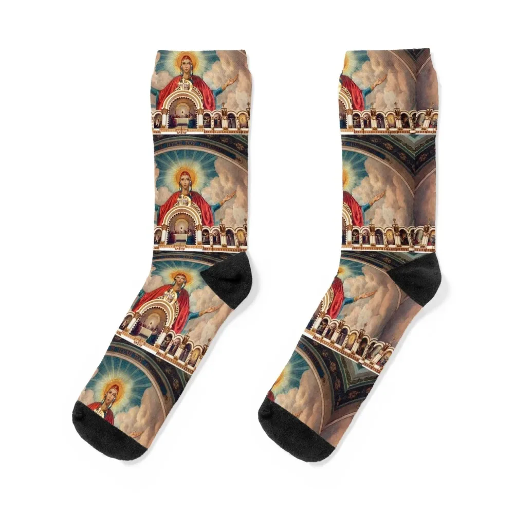 Holy Socks summer christmass gift gym basketball Designer Man Socks Women's