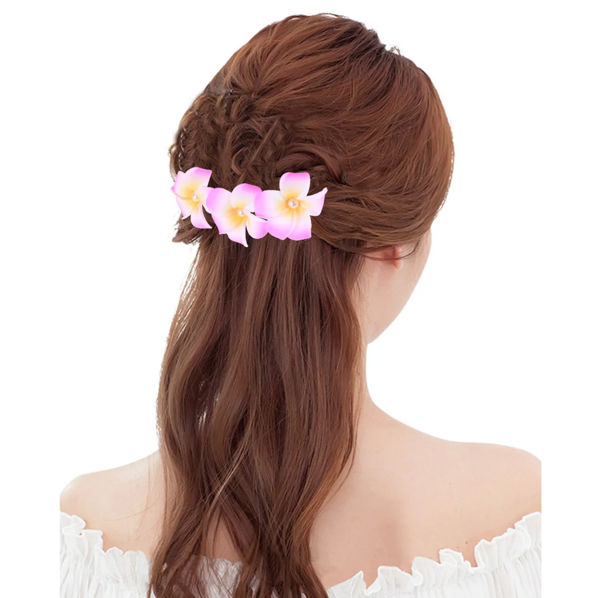 

Hair Accessories for Women Pearl Flower Comb Bridal Wedding Accessory Bridesmaid Clips Woman Decorations