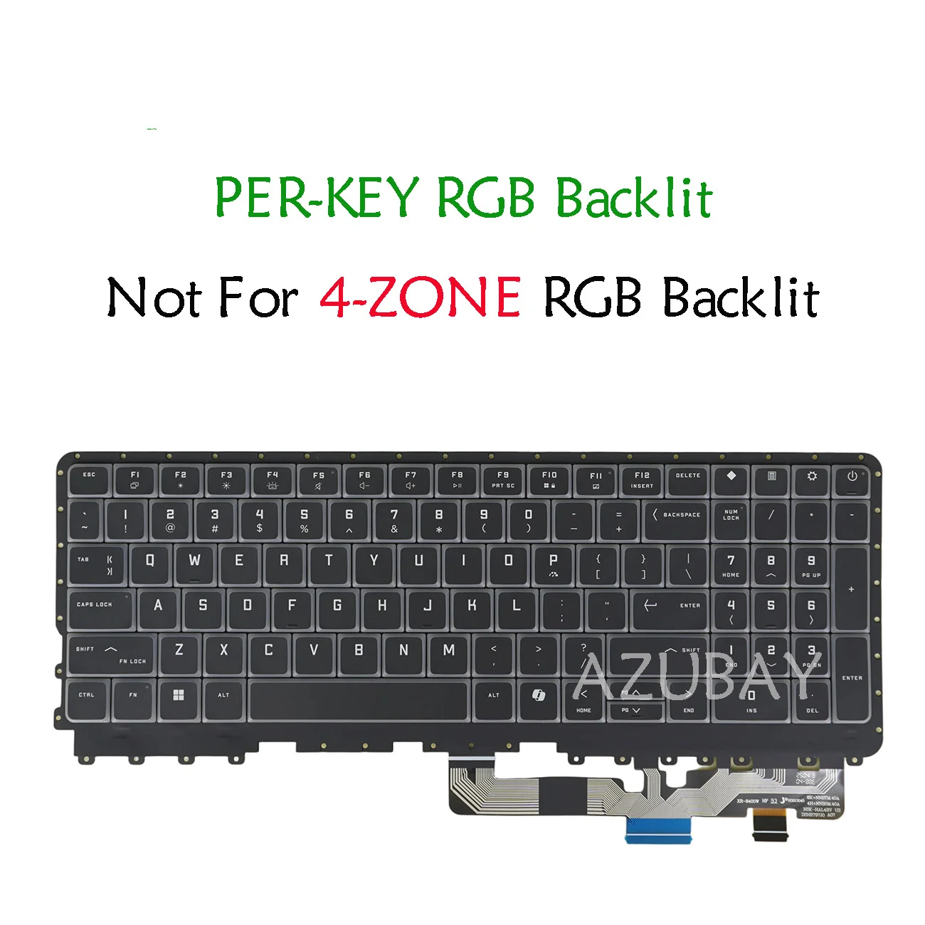 P10509-001 PER-KEY RGB Backlit replacement Laptop Keyboard For HP OMEN MAX 16 inch Gaming Laptop PC 16-ah000 16-ak00 US English