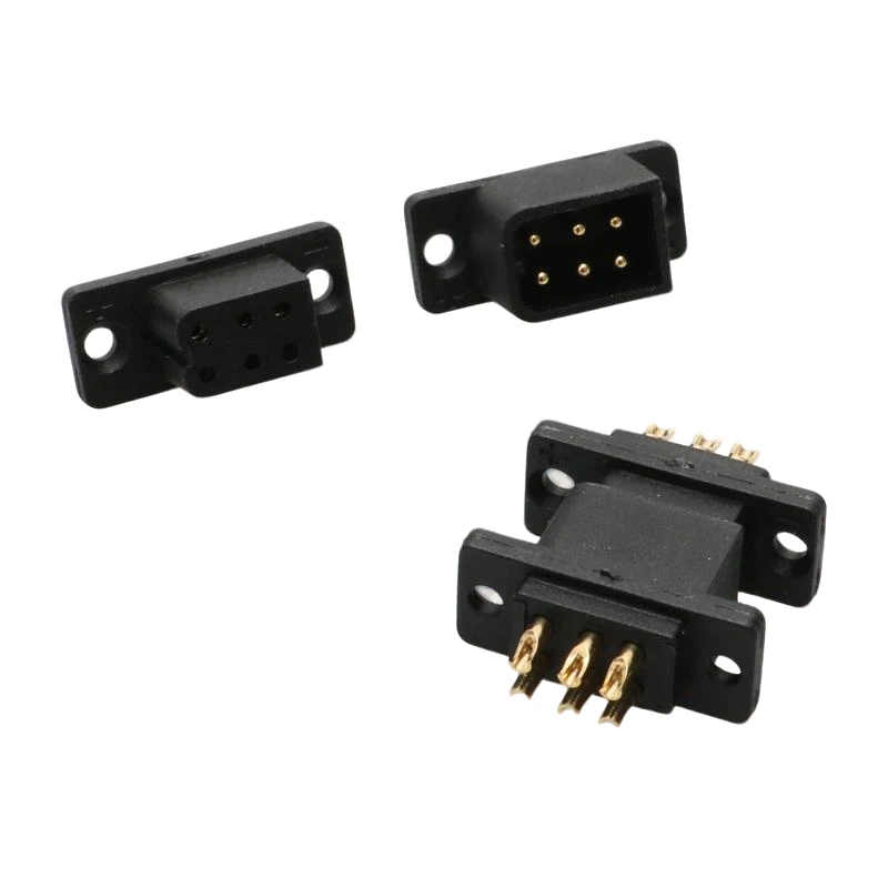 5 ペア 3P/6P/12P/16P オスメスプラグ DC500V 5A 定格電流 RC モデルモーターサーボコネクタ逆挿入防止機能付き