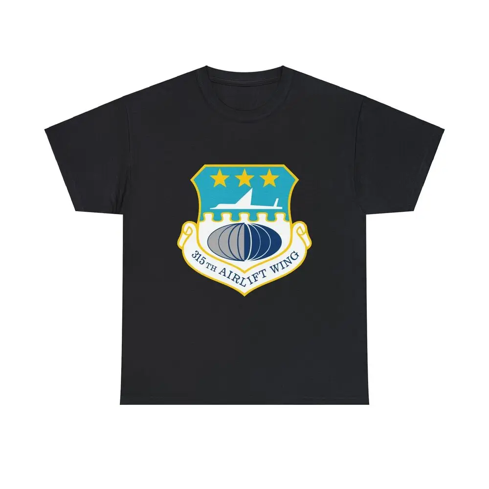 315th Airlift Wing  T-Shirt  Anime Graphic T-shirts for Men Clothing Women