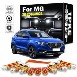 TPKE 8Pcs LED Interior Map Dome Light Kit For MG ZS 2016 2017 2018 2019 2020 2021 Car Accessories Led Lamps Canbus No Error