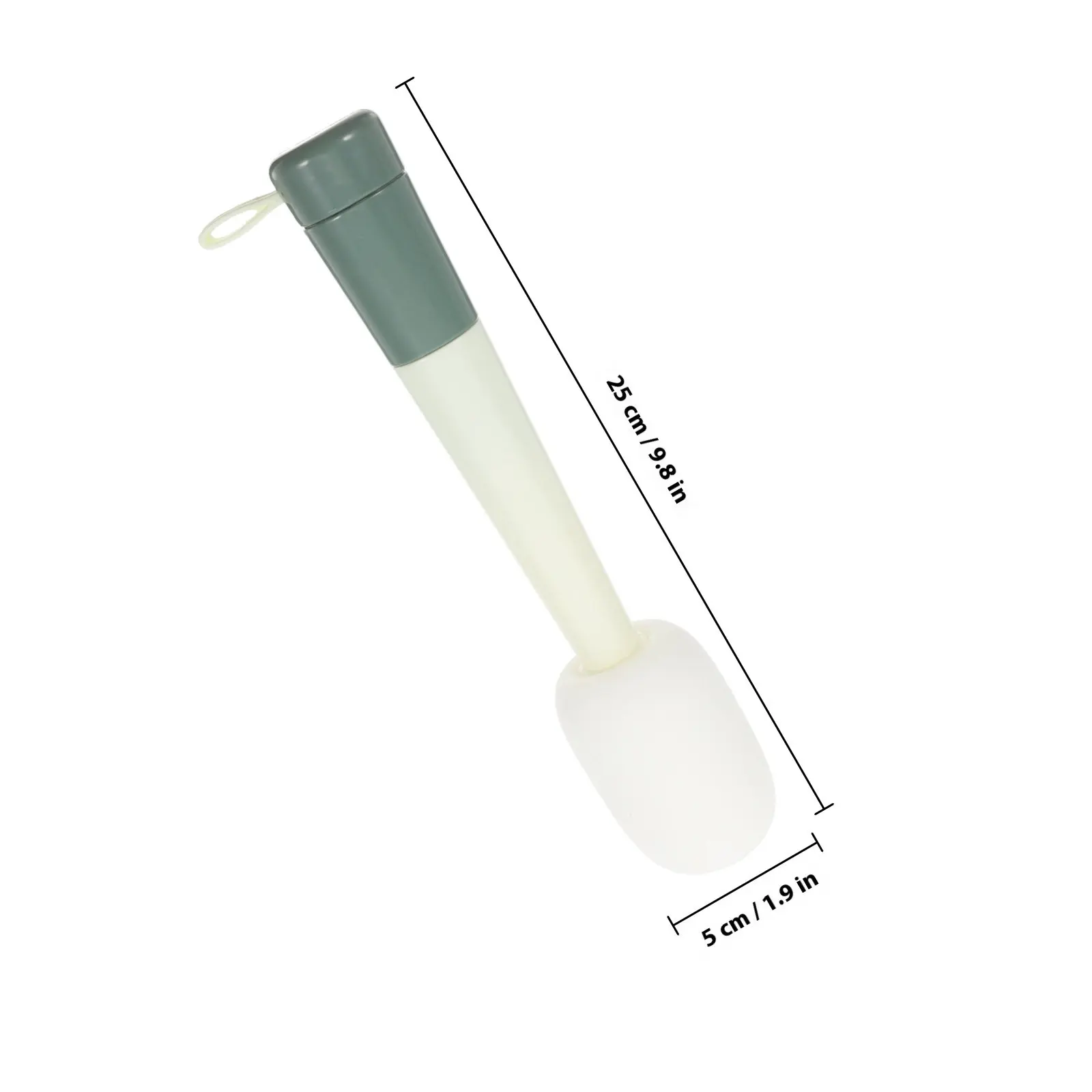 Long Handle 3 in 1 Silicone Bottle Brush Multifunctional Cleaning Tool for Baby Bottles Cup Lids Narrow Neck Bottles Milk Bottle