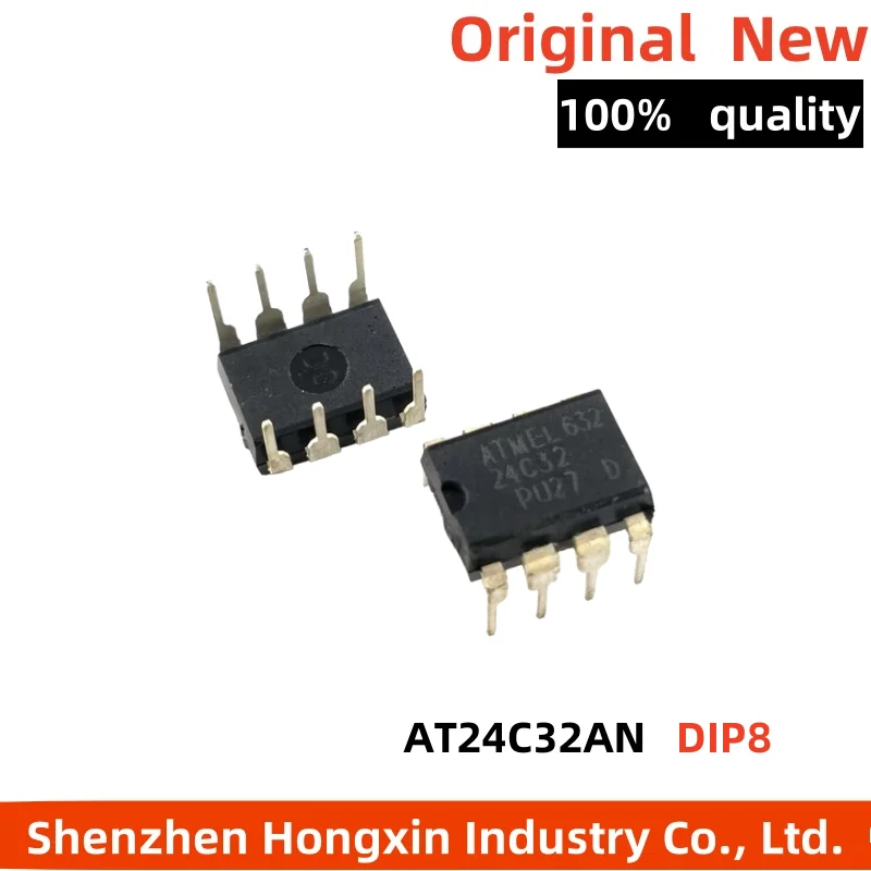 

10 pieces of AT24C32AN AT24C32N AT24C32 AT24C32A DIP8 straight insertion with 8 pins