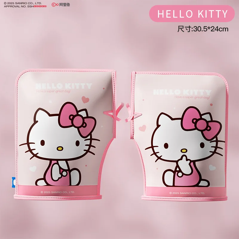 Sanrio จักรยานรถจักรยานยนต์ป้องกันแสงแดดถุงมืออุ่นฝาครอบมือจับฤดูร้อนฤดูหนาวถุงมือการ์ตูน My Melody Hello Kitty ของขวัญ