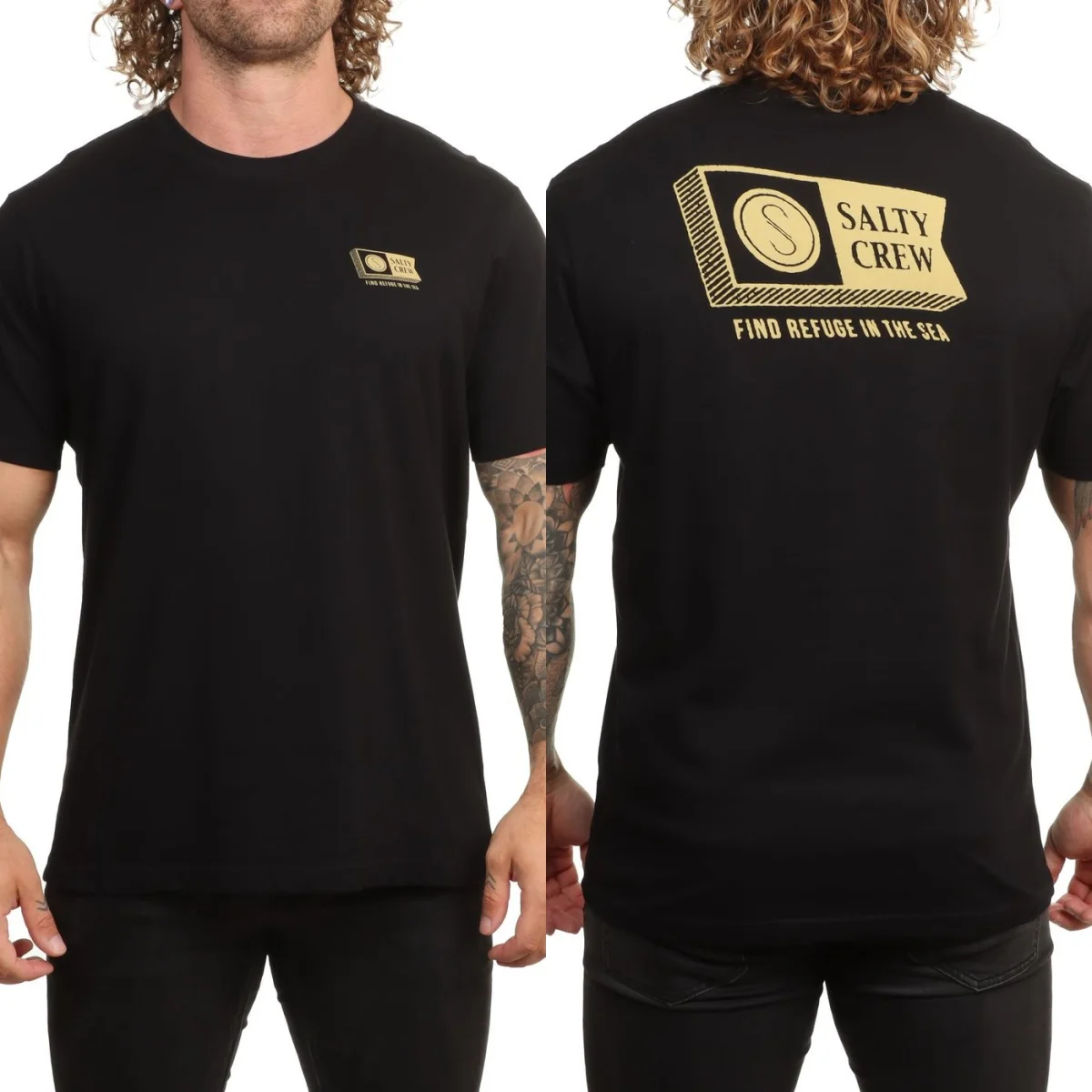 Y2K Salty Outdoor Crew Grafik-Baumwoll-T-Shirt Unisex Sommer Kurzarm Mode Marken-Tee Luxus Casual Vintage Tees – Detail 4
